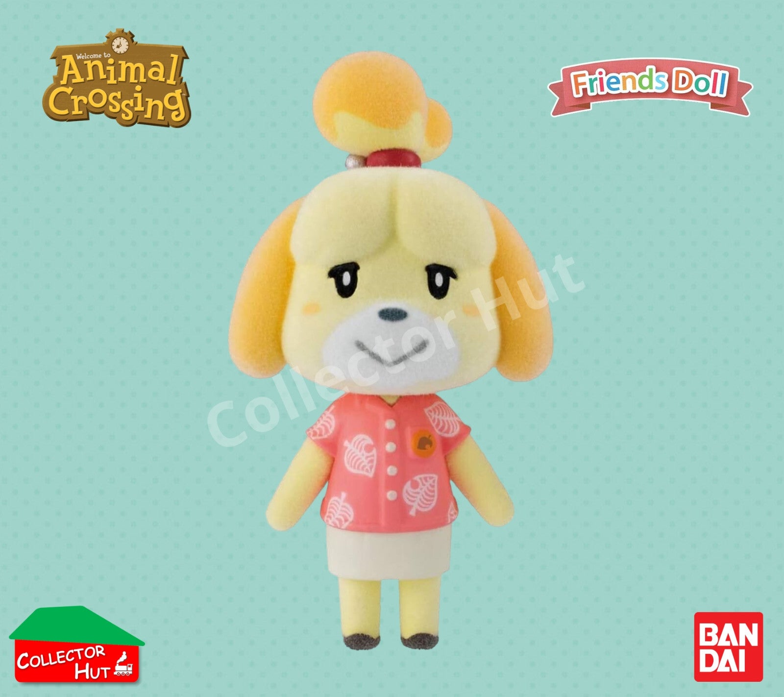 Animal Crossing Friends Doll Mini Flocked Figures New Horizons