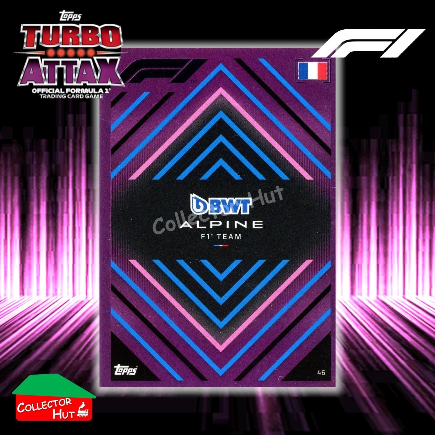 Topps Turbo Attax Formula 1 F1 2022 PINK GREEN RED Parallel Cards