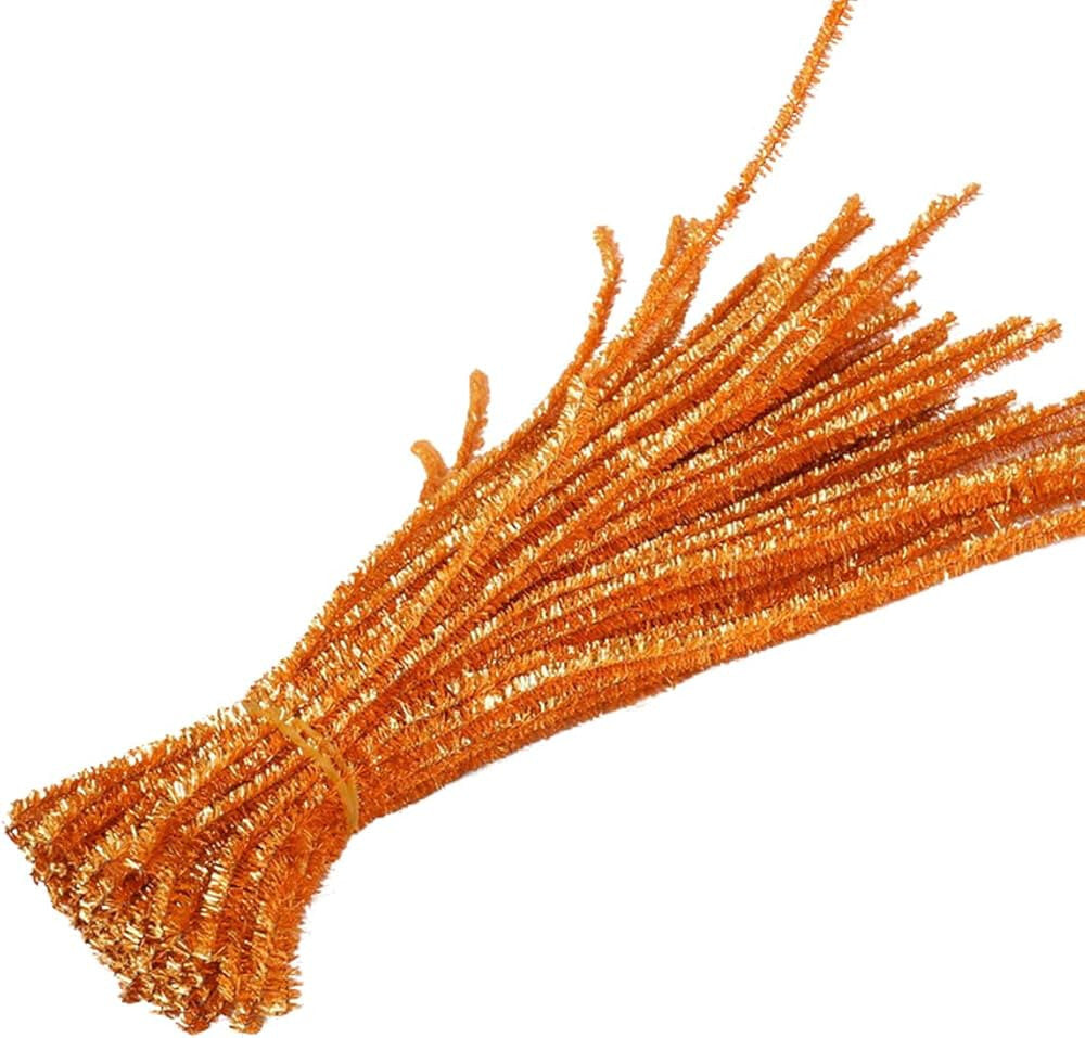 Chenille Craft Stems Pipe Cleaners 20pcs 30cm x 6mm Long Flexible Craft Supplies