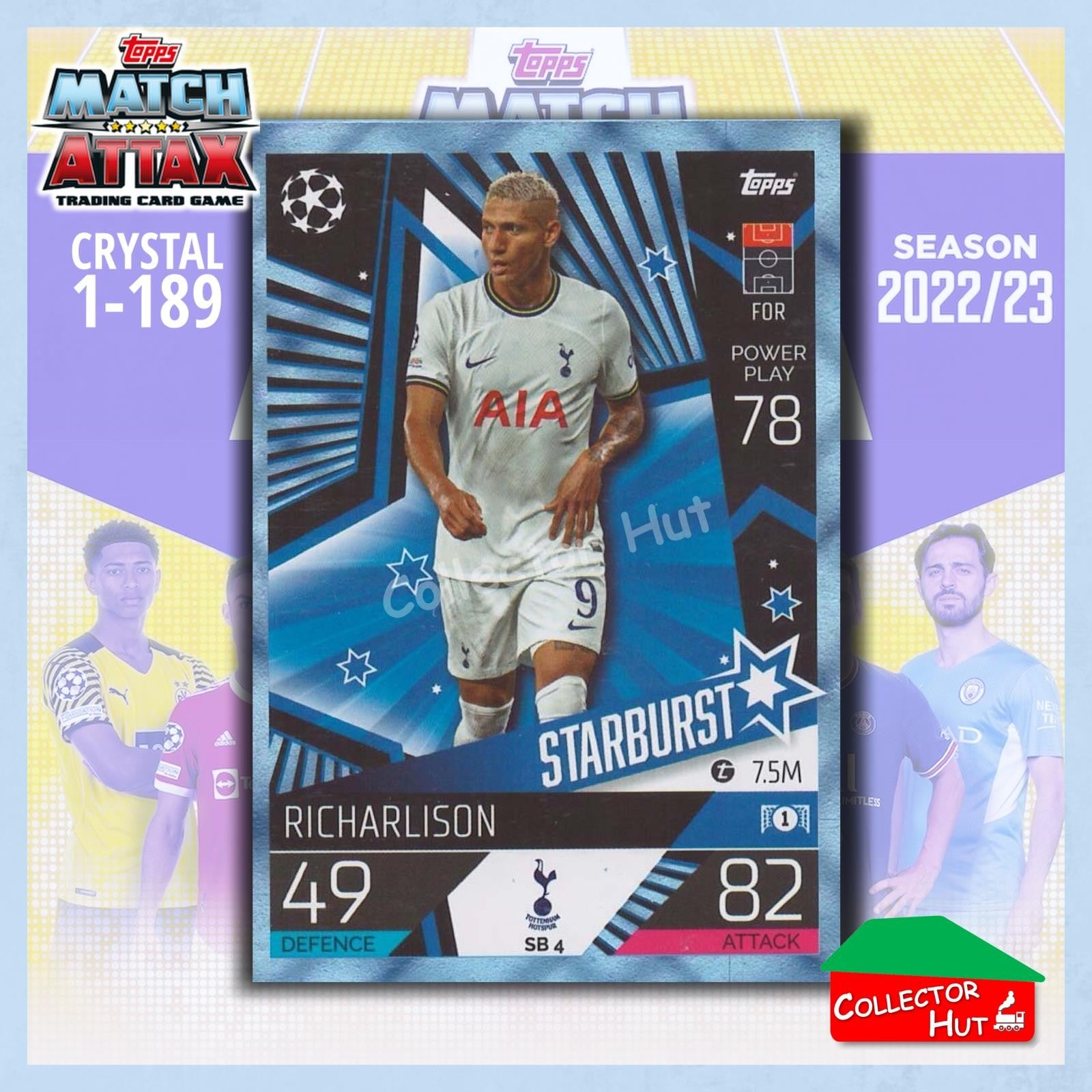 Topps Match Attax Extra 2022/23 Parallel CRYSTAL & EMERALD Cards YOU CHOOSE