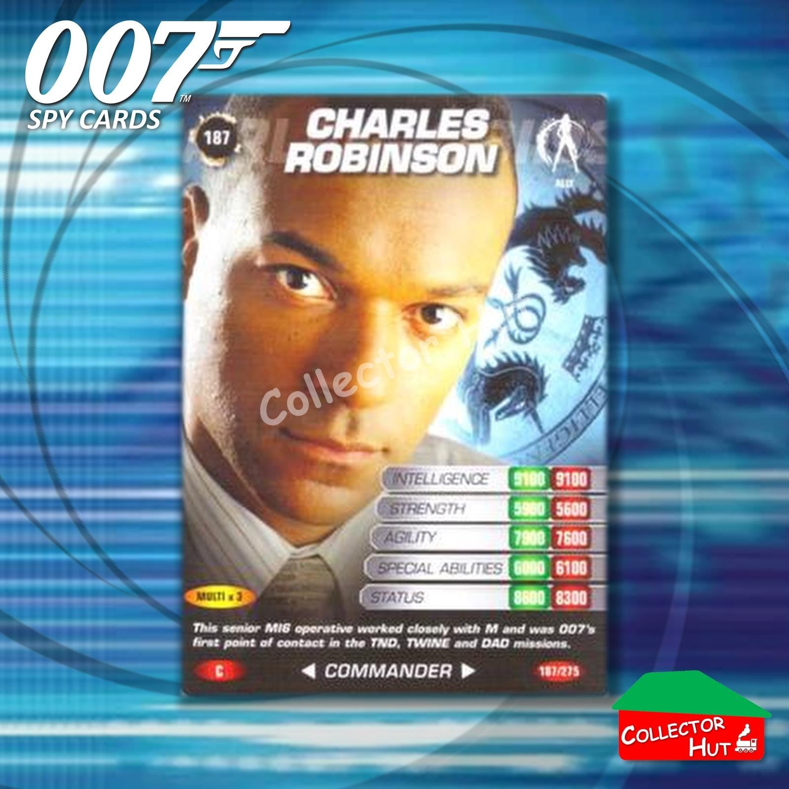 James Bond 007 Commander Spy Cards BASE COMMON YOU CHOOSE