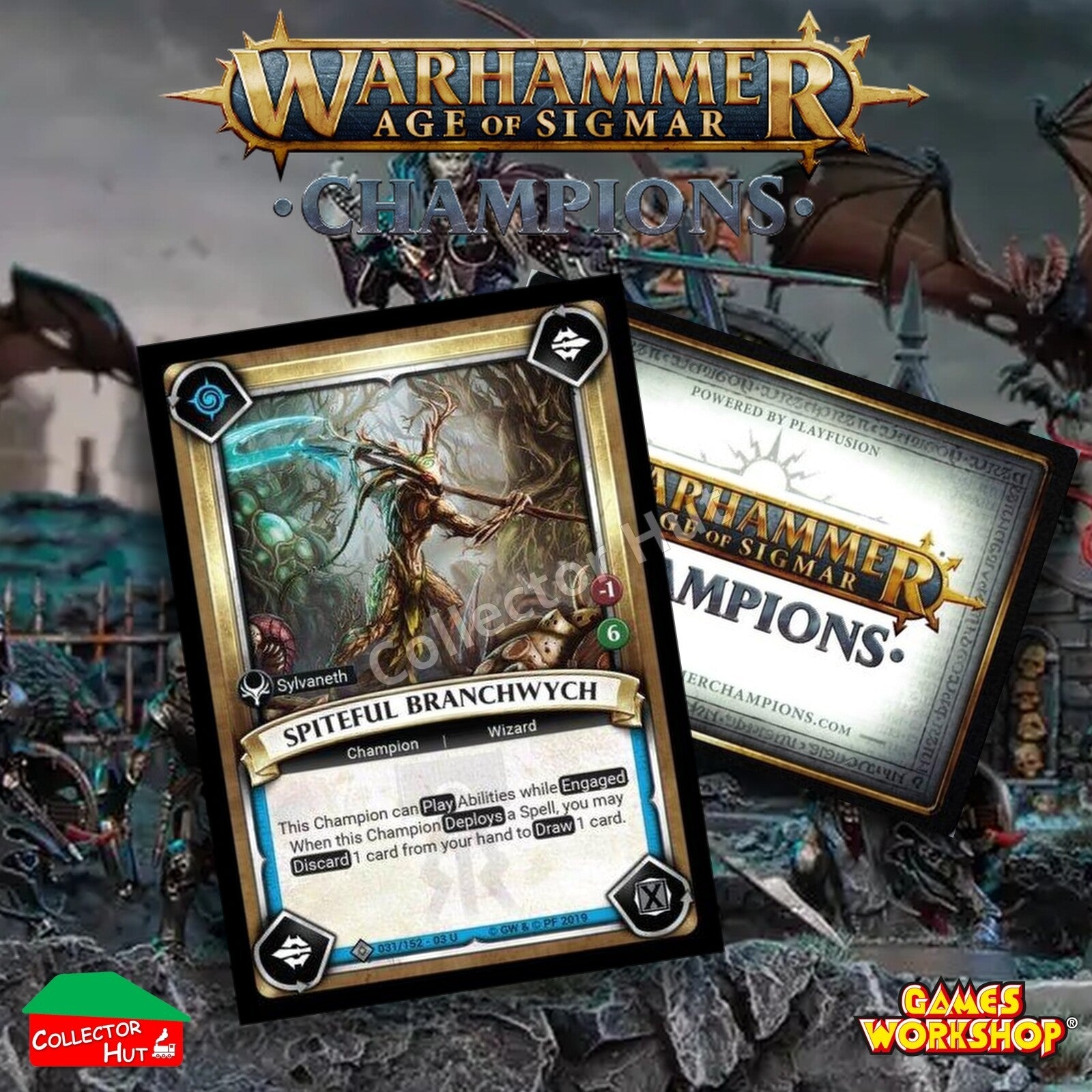 Warhammer Age of Sigmar: Champions Wave 3 SAVAGERY FOIL Cards CHOOSE SINGLES