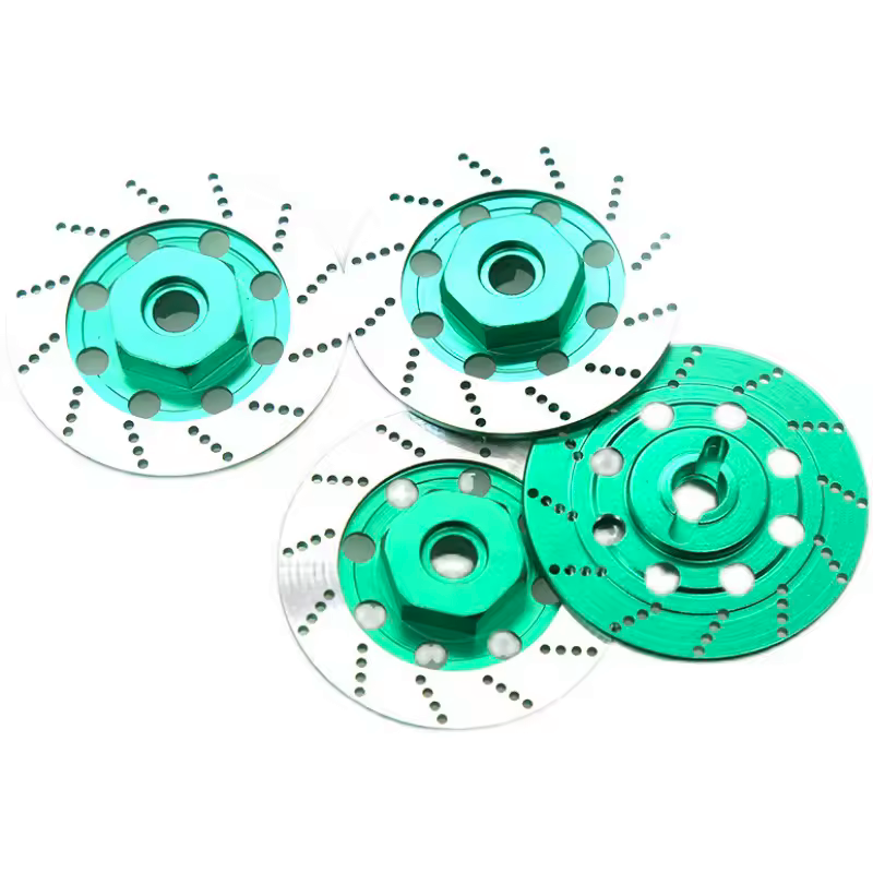 RC Metal Brake Disc Set 1:!2 1:10 1:8 Scale Car Truck Model 12mm Hub