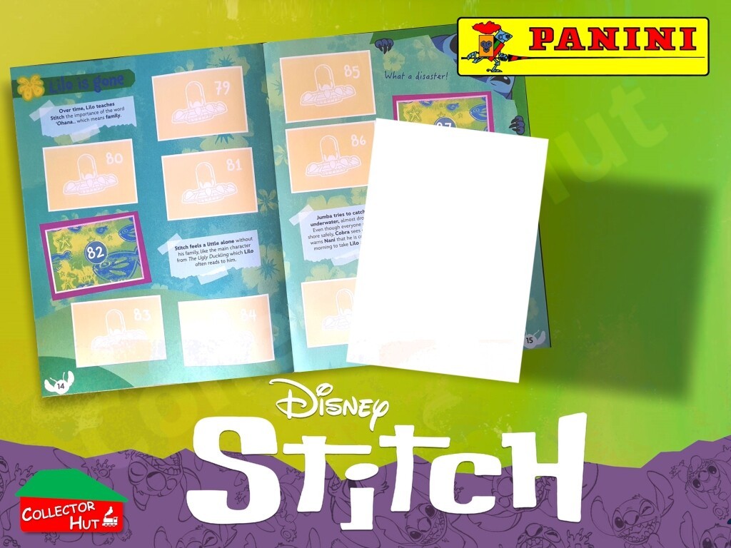 Panini Disney Stitch Single Stickers Lilo & Stitch 2024