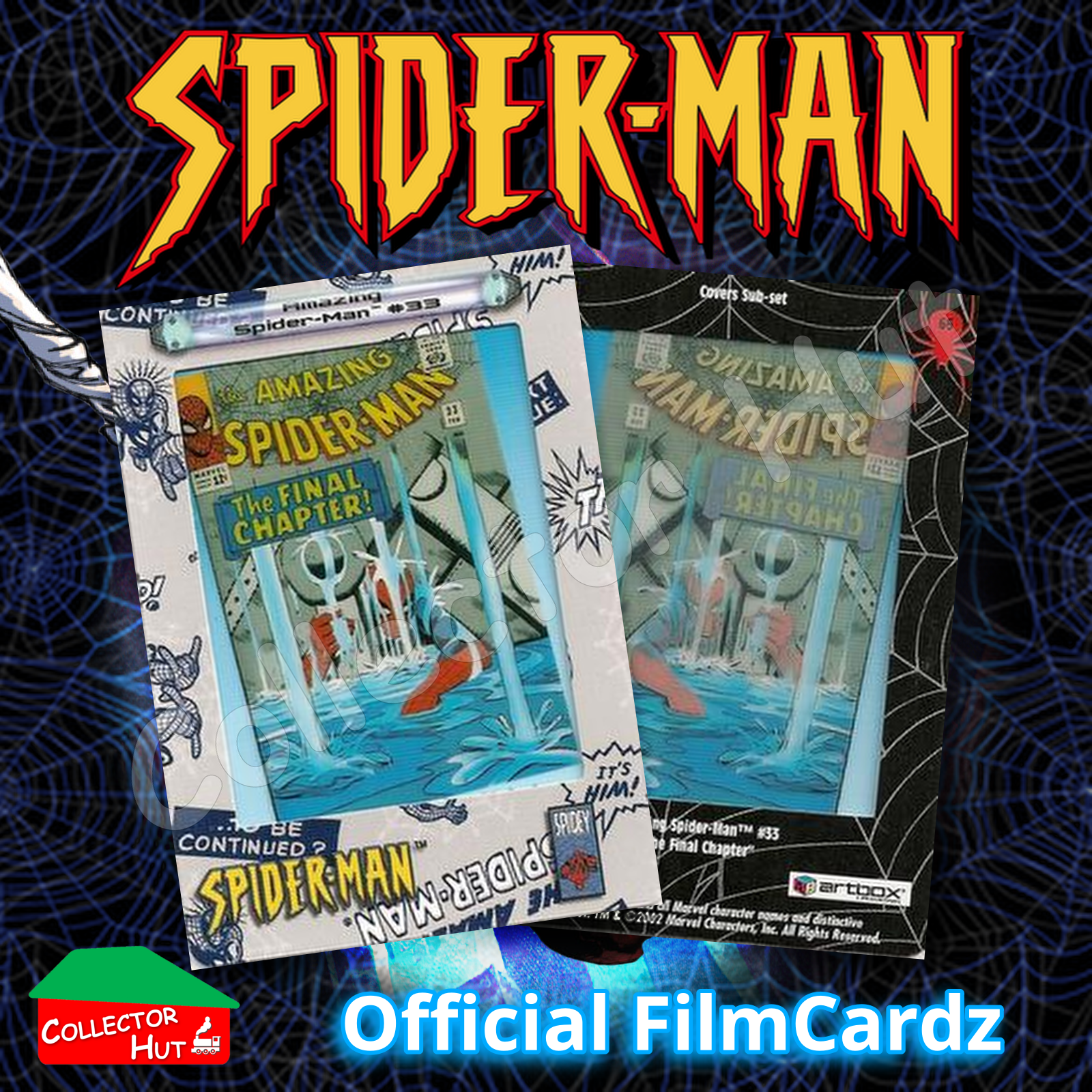 Marvel Spider-Man 2002 Artbox FilmCardz Choose Your Card!