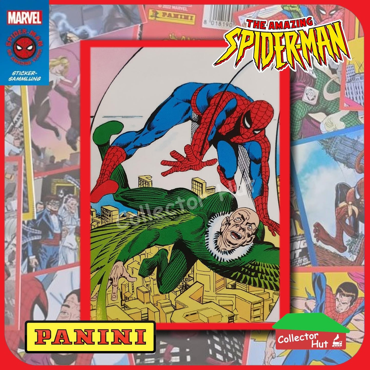 Panini The Amazing Spider-Man 60th Anniversary Sticker Collection Singles