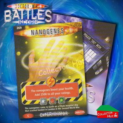 DOCTOR WHO Battles in Time #140-275 EXTERMINATOR RARE & COMMON Cards YOU CHOOSE