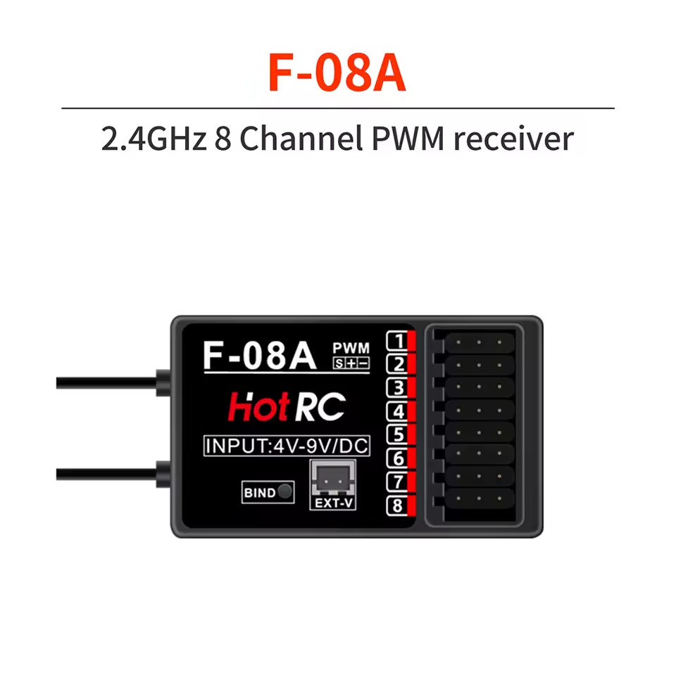HotRC CT-6A CT-8A F-06A Transmitter Receiver Range Car Tank Boat Plane