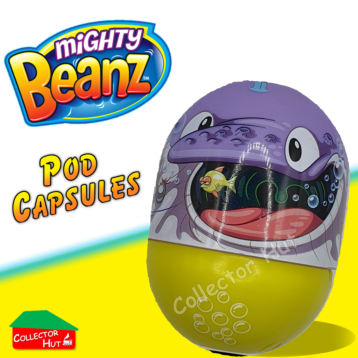 Mighty Beanz Pod Capsules (Holds 2 Beans)