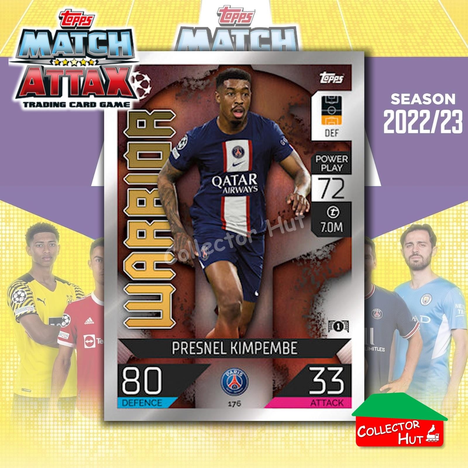 Topps Match Attax Europa Champions League 2022/23 TCG Trading Cards Base 1-189