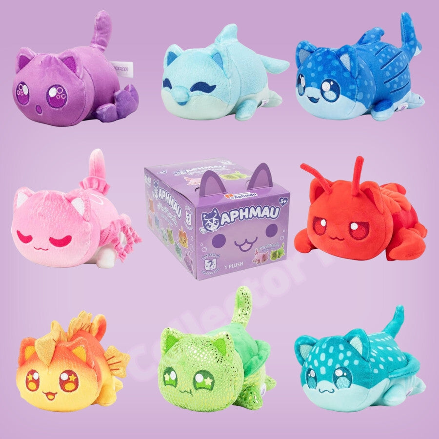 Aphmau MeeMeows Mystery 6" Plush Litter 5 Under the Sea IDENTIFIED You Choose