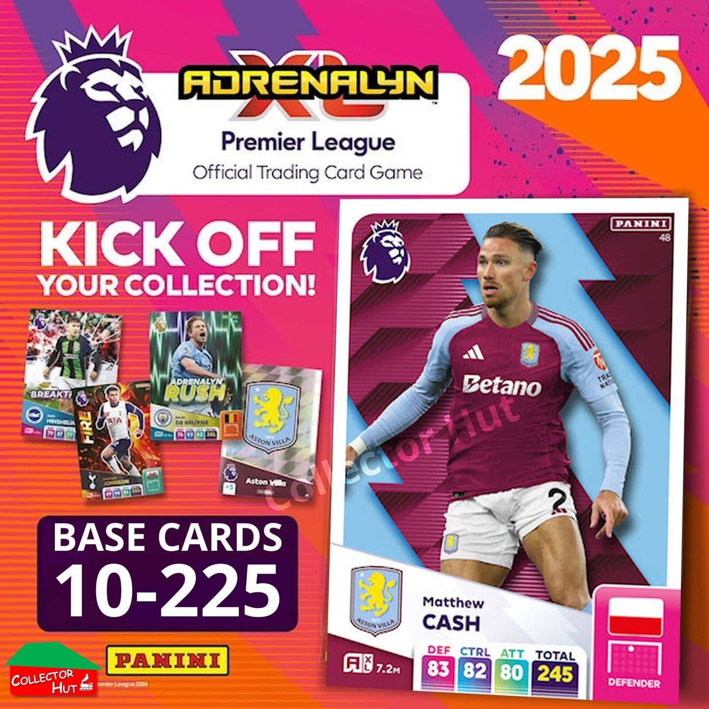 Panini Adrenalyn XL Premier League 2025 2024/25 Base & Foils #10-225