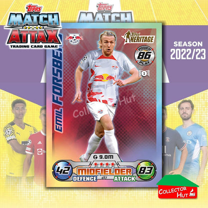Topps Match Attax EuropA Champions League 2022/23 FOIL LEGEND LIMITED CARDS