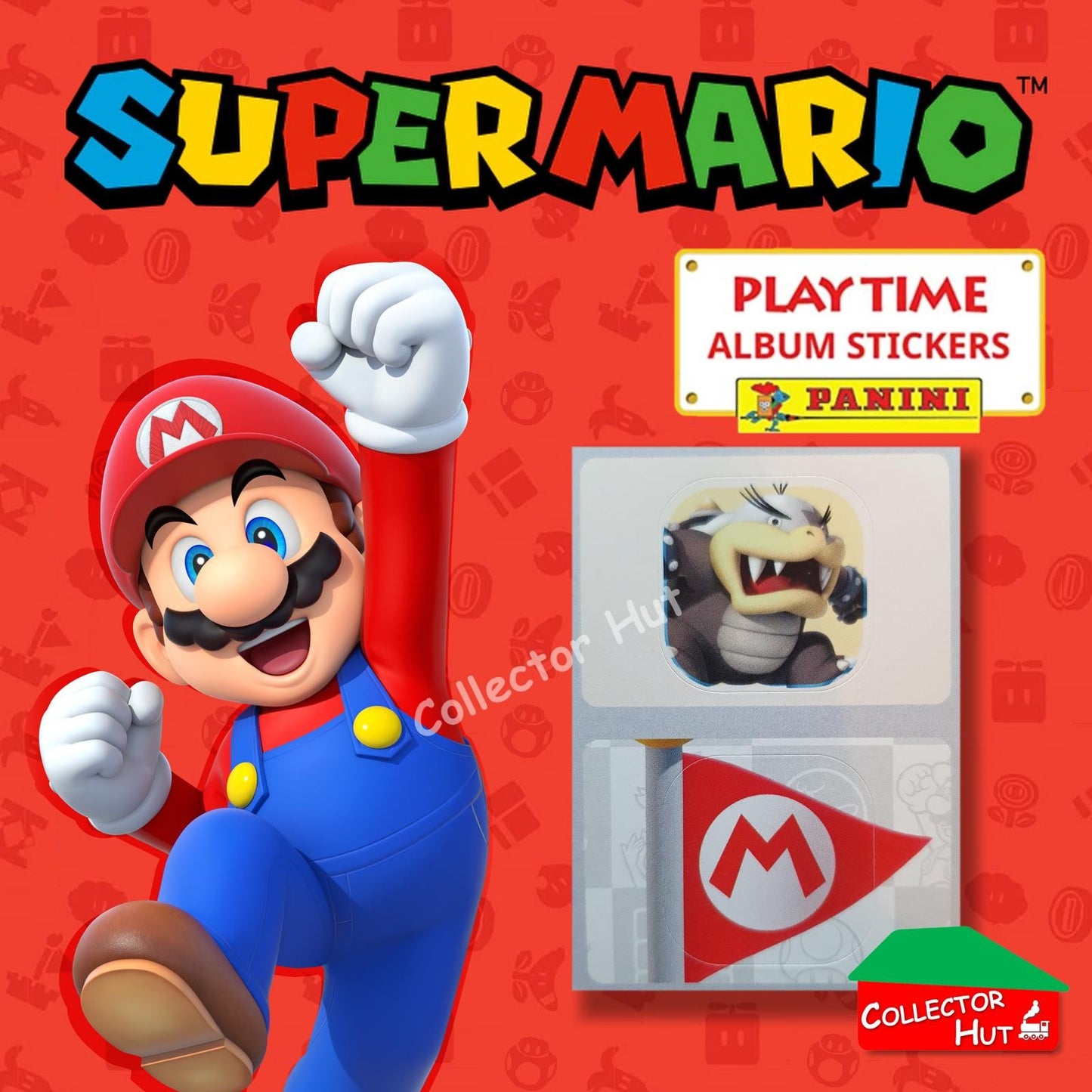 Panini Super Mario Playtime Sticker Collection Singles
