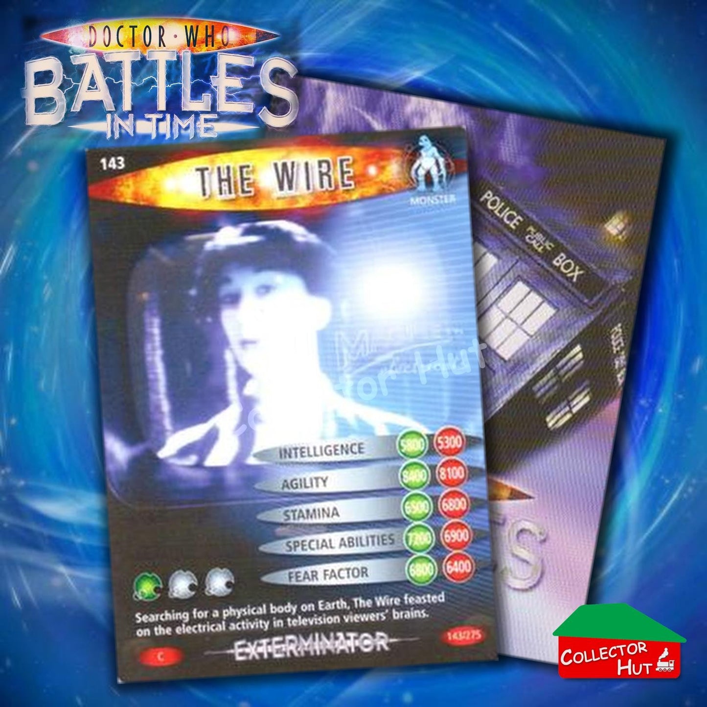 DOCTOR WHO Battles in Time #140-275 EXTERMINATOR RARE & COMMON Cards YOU CHOOSE