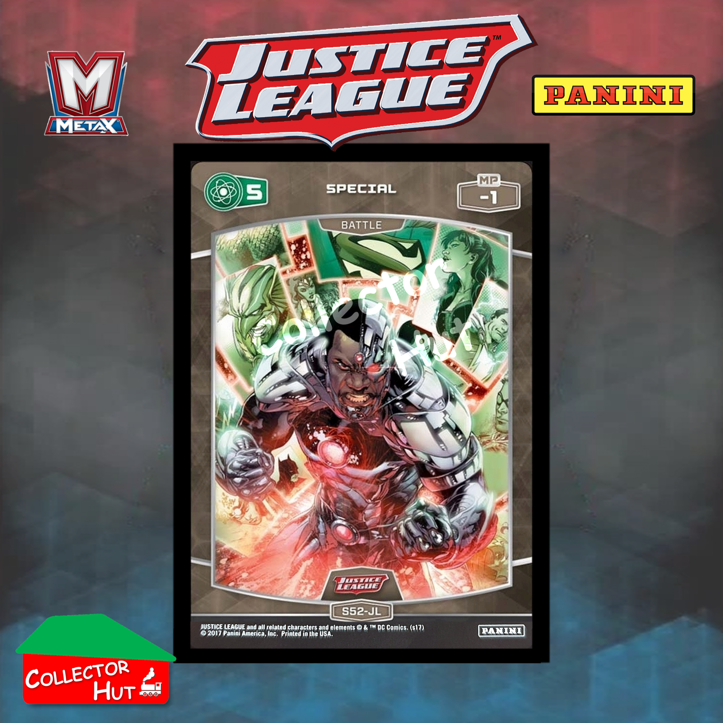 Panini MetaX DC Justice League Cards S1-S72 Choose Your Singles