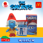 McDonald's Happy Meal Toys The Smurfs Plush Toys (2022)