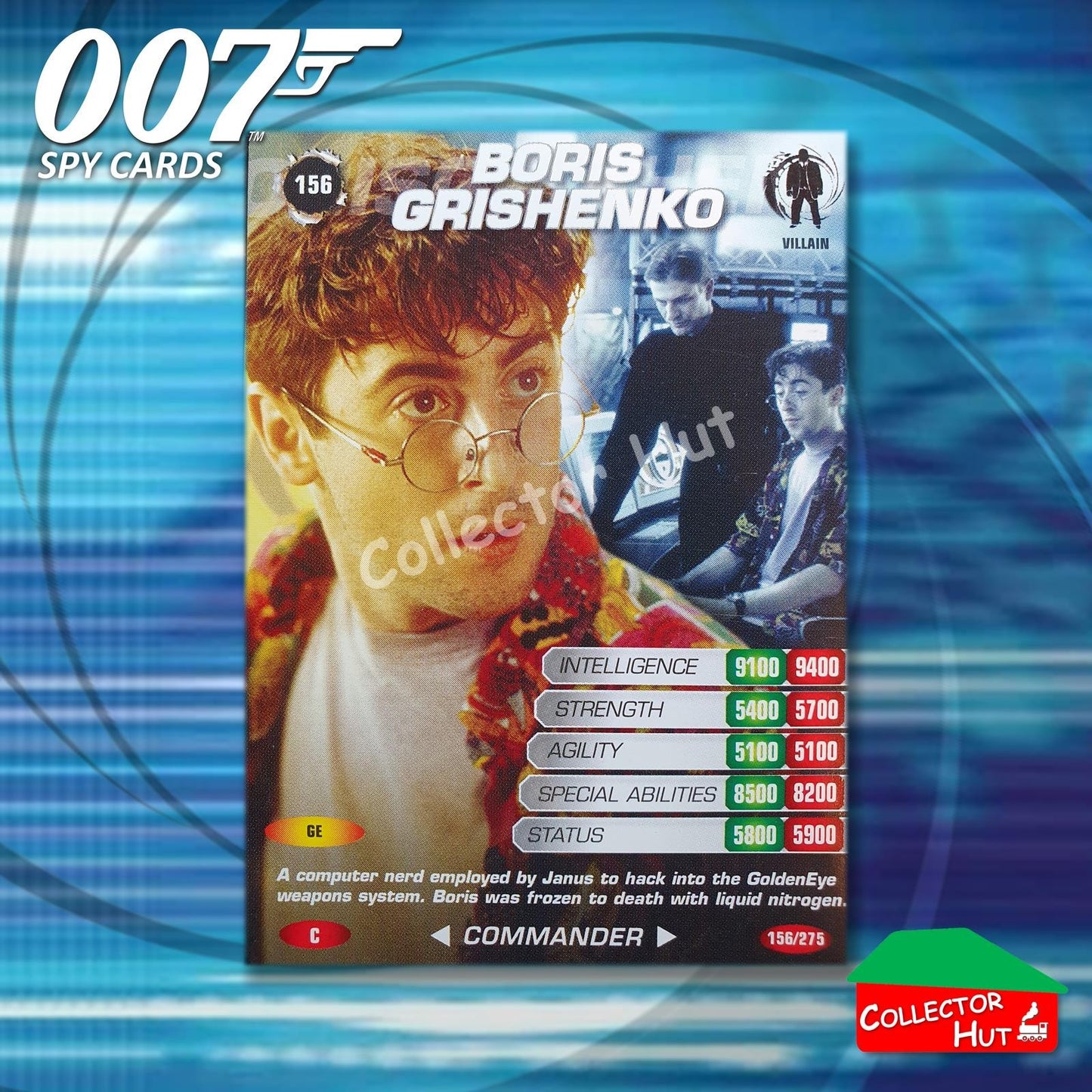 James Bond 007 Commander Spy Cards BASE COMMON YOU CHOOSE