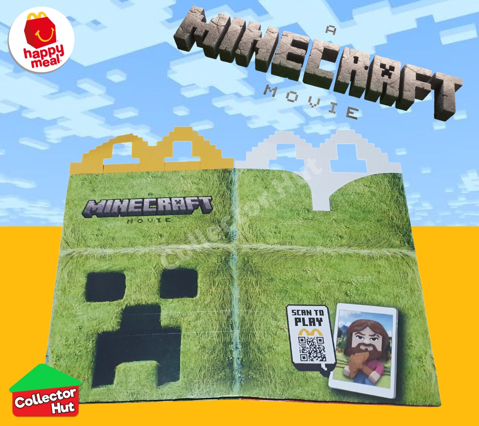 MInecraft Movie McDonald's Happy Meal Toys 2025