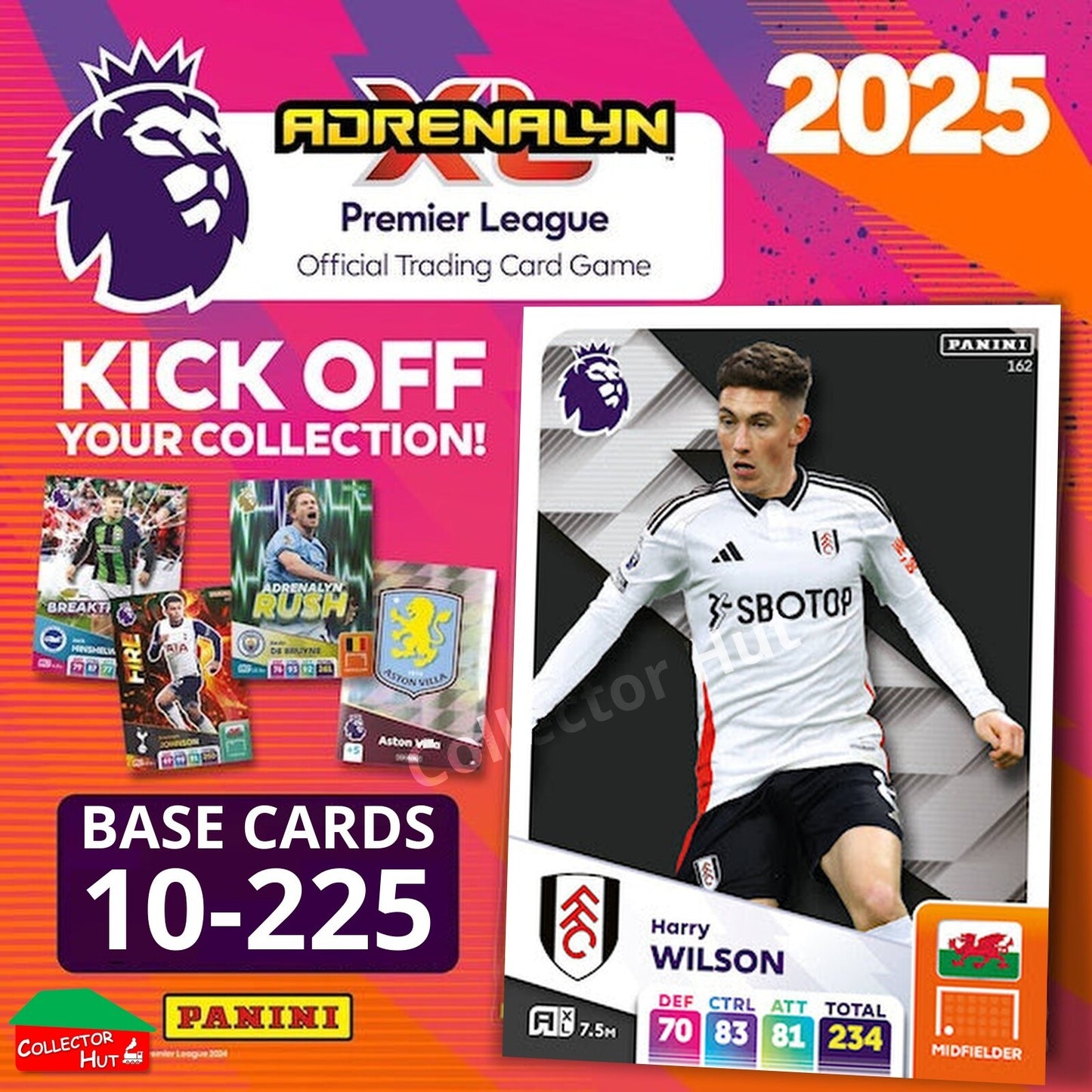Panini Adrenalyn XL Premier League 2025 2024/25 Base & Foils #10-225