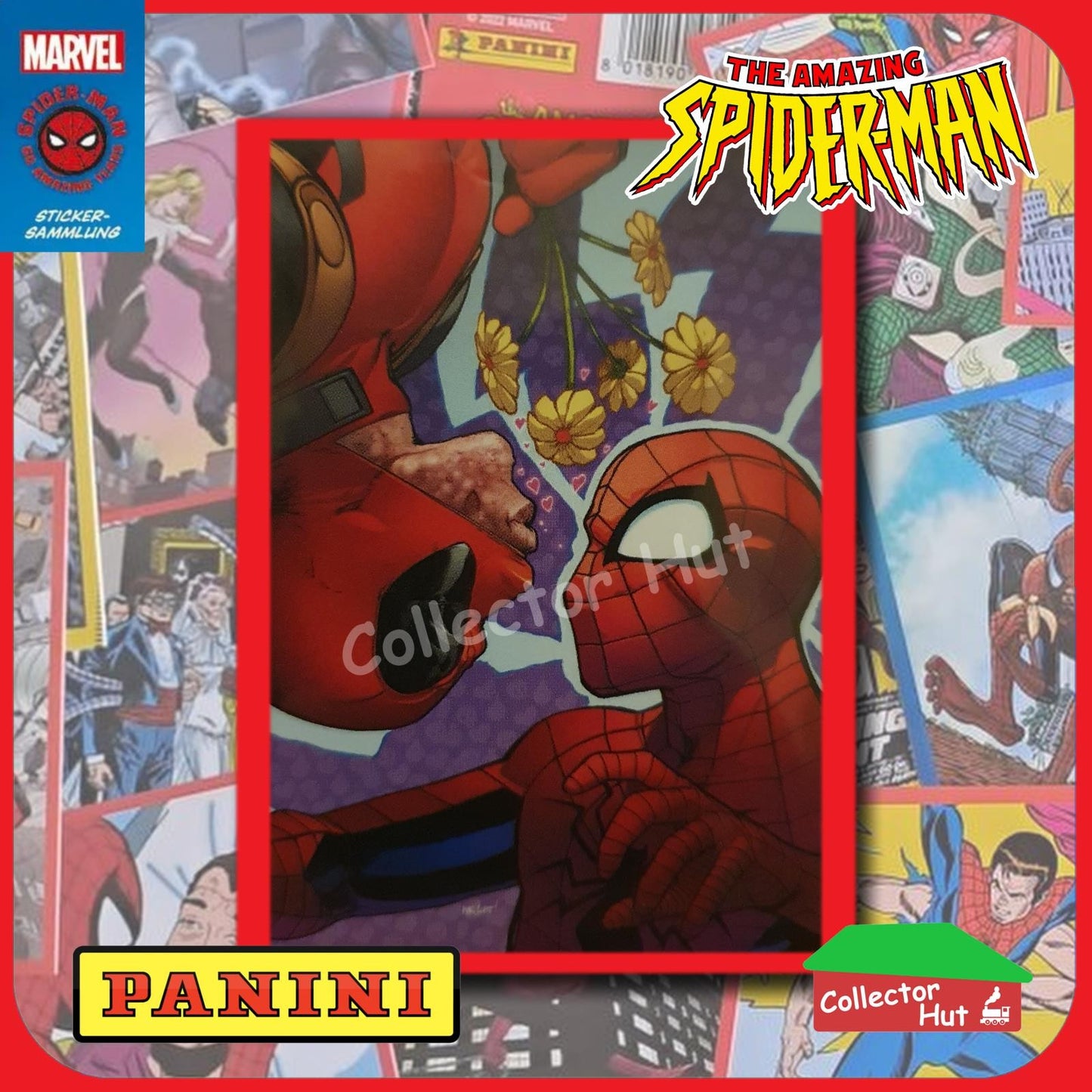 Panini The Amazing Spider-Man 60th Anniversary Sticker Collection Singles