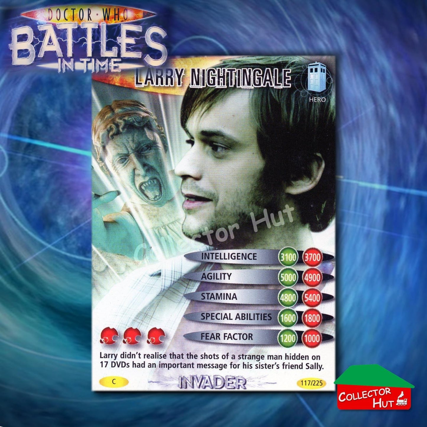 DOCTOR WHO Battles in Time #376-600 INVADER RARE & COMMON CARDS YOU CHOOSE