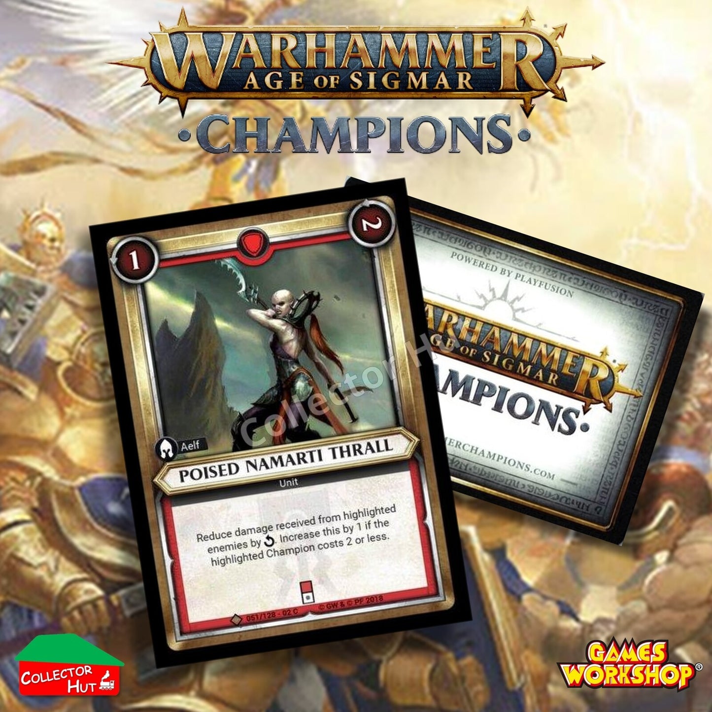Warhammer Age of Sigmar: Champions Wave 2 ONSLAUGHT Trading Cards CHOOSE SINGLES