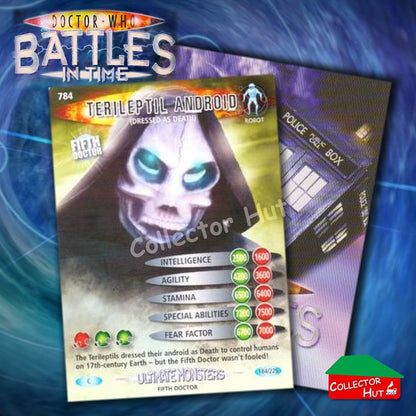 DOCTOR WHO Battles in Time #601-825 ULTIMATE MONSTERS RARE & COMMON Cards