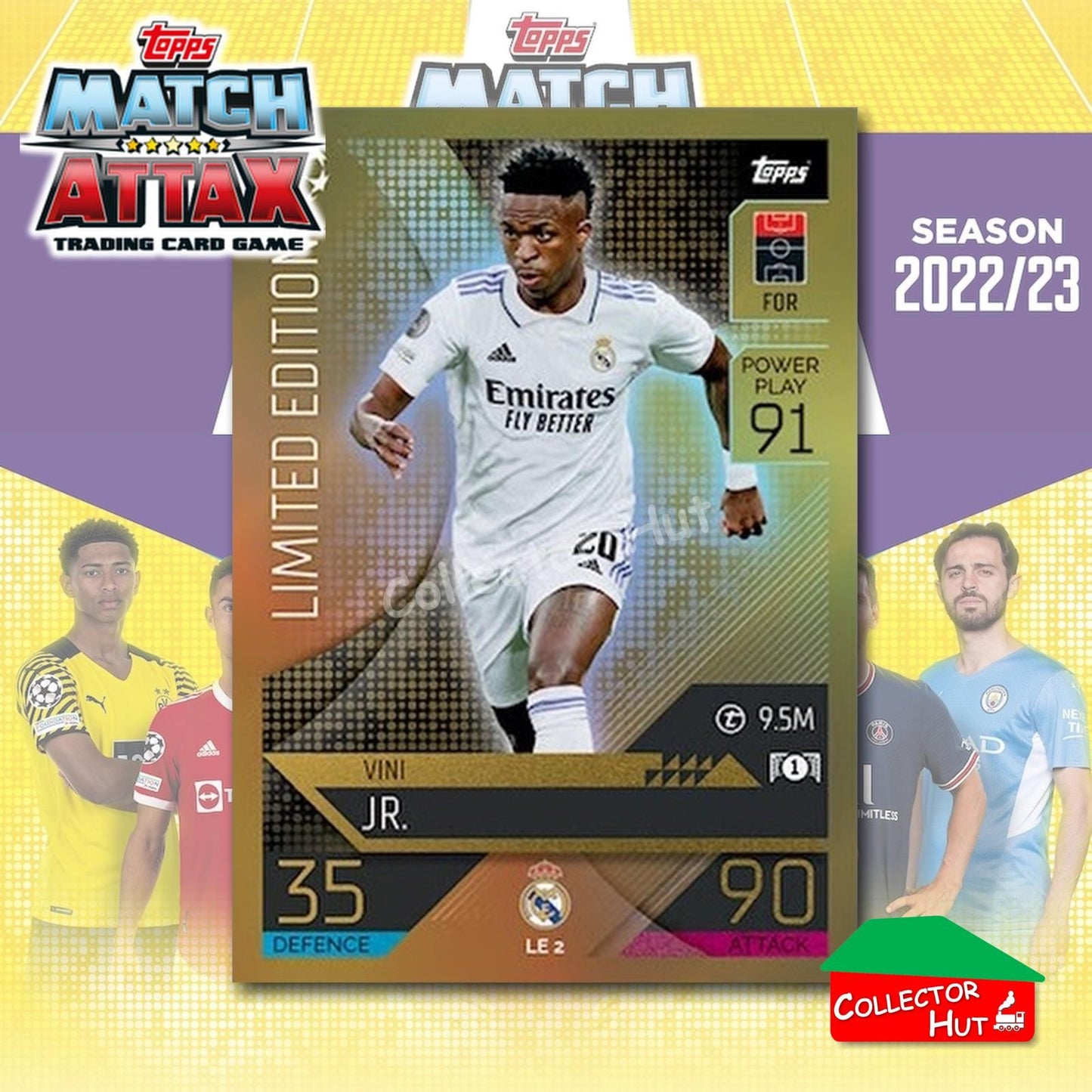Topps Match Attax EuropA Champions League 2022/23 FOIL LEGEND LIMITED CARDS