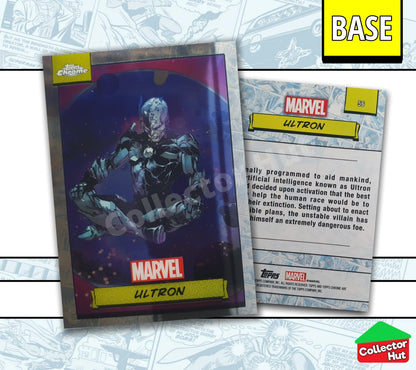 Marvel Topps Chrome 2024 Base Card Collection 1-150 YOU CHOOSE
