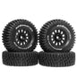 RC Model Wheels Tyres 12mm Hub 73mm x 34mm 38g 4pcs Set Car Truck MN168 WPL