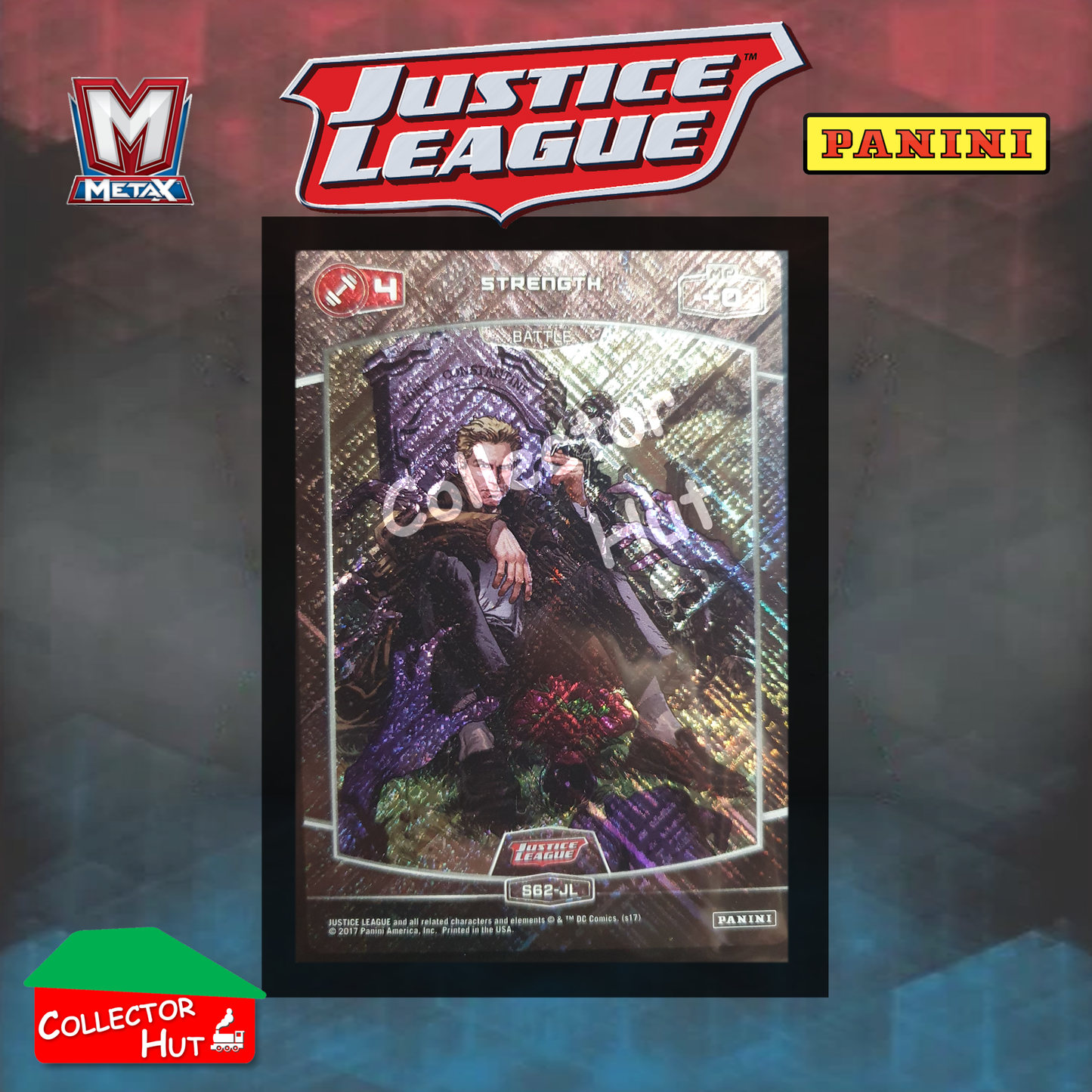 Panini MetaX DC Justice League Foil Cards S1-S72 Choose Your Card