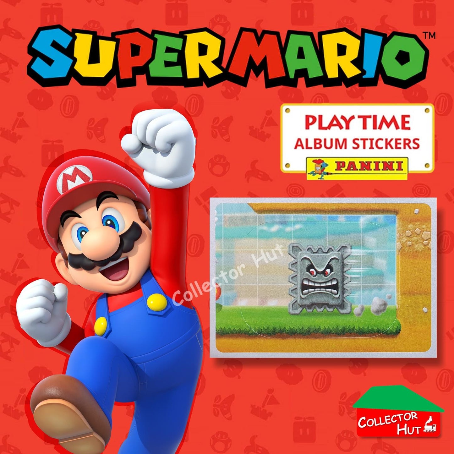 Panini Super Mario Playtime Sticker Collection Singles