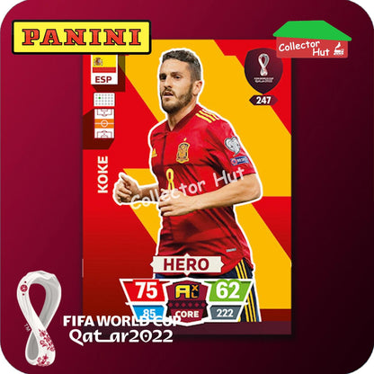 Panini Adrenalyn XL Qatar World Cup 2022 Trading Cards BASE SET #145-288