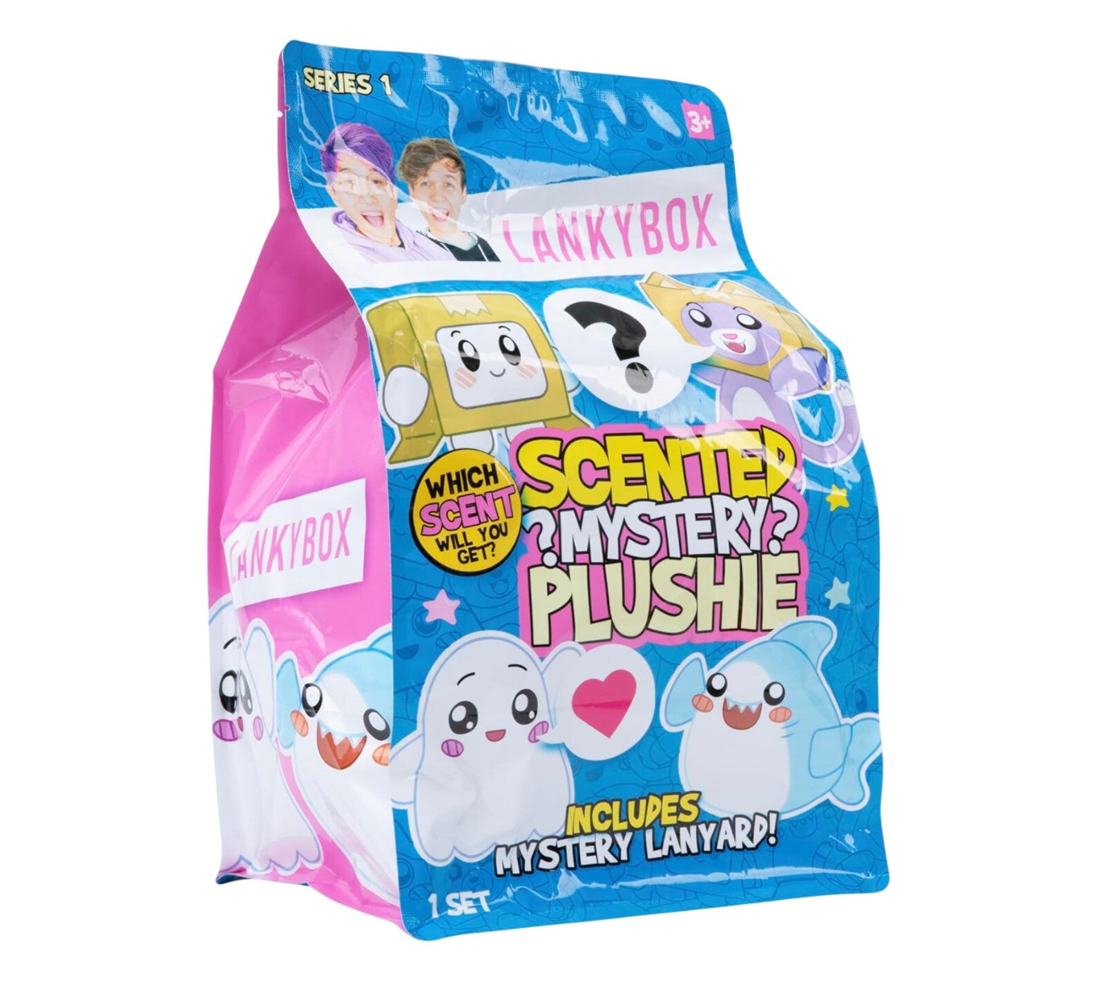 Lankybox 11" Scented Mystery Plush Series 1 IDENTIFIED Choose Your Character