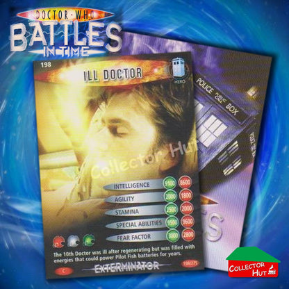 DOCTOR WHO Battles in Time #140-275 EXTERMINATOR RARE & COMMON Cards YOU CHOOSE