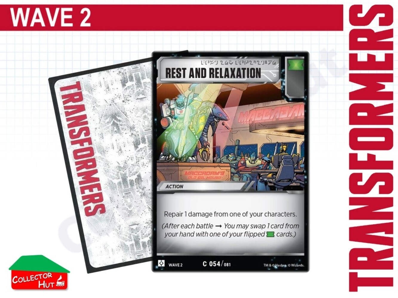 Transformers TCG Wave 2 Rise of the Combiners BATTLE Cards Common/Uncommon