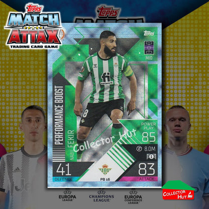 Topps Match Attax Extra 2022/23 Parallel CRYSTAL & EMERALD Cards YOU CHOOSE