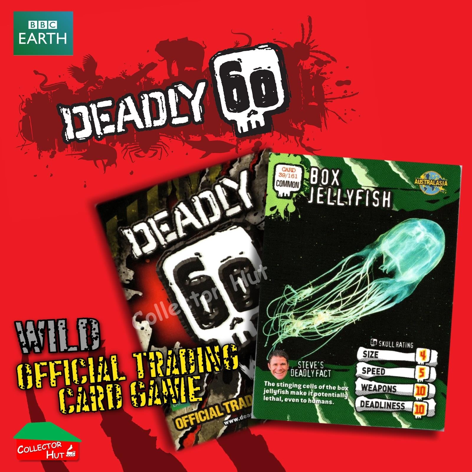 CBBC Deadly 60 WILD Trading Cards  Choose Your Cards