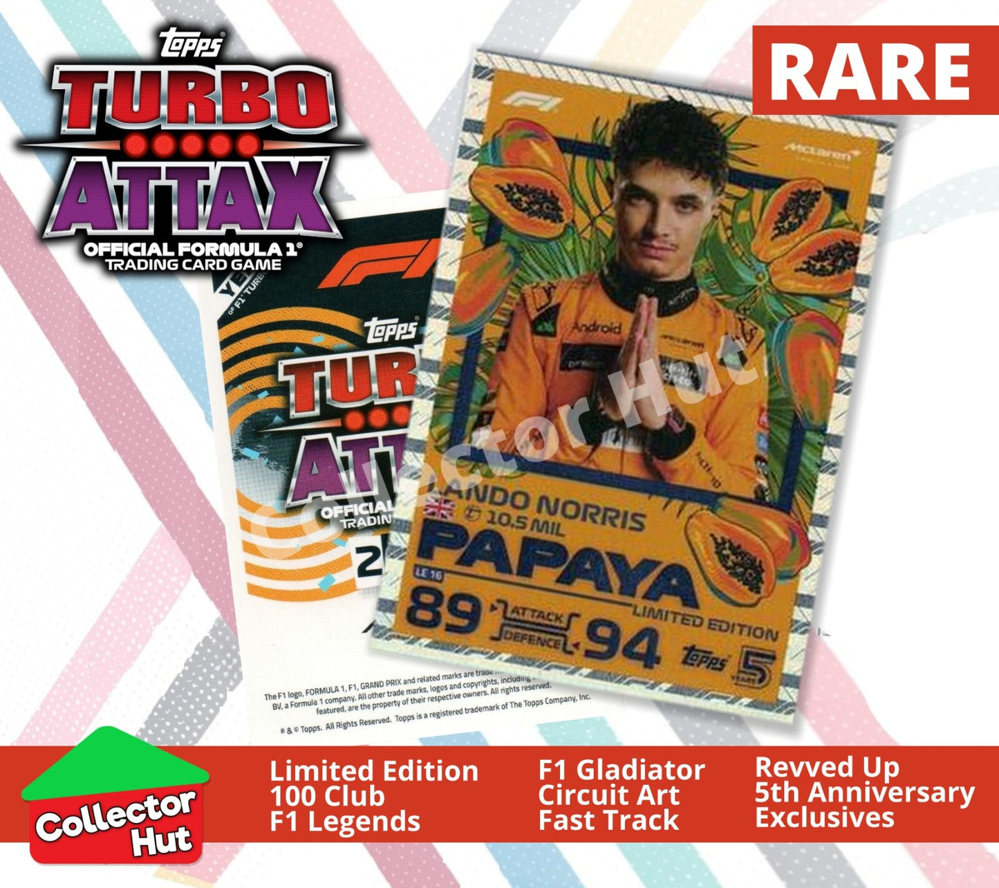Topps Turbo Attax Formula 1 F1 2024 #313-344 RARE Limited Cards YOU CHOOSE