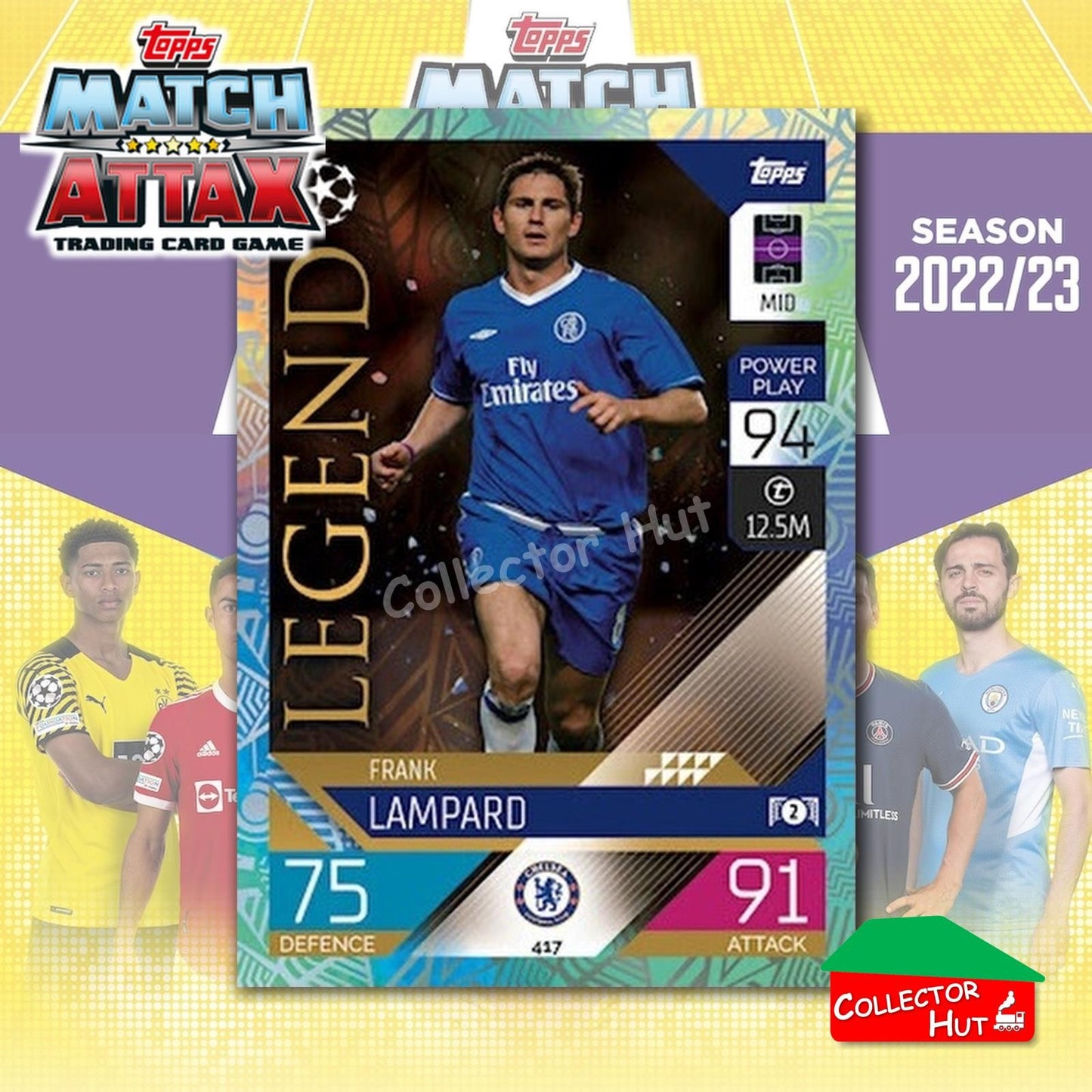 Topps Match Attax EuropA Champions League 2022/23 FOIL LEGEND LIMITED CARDS