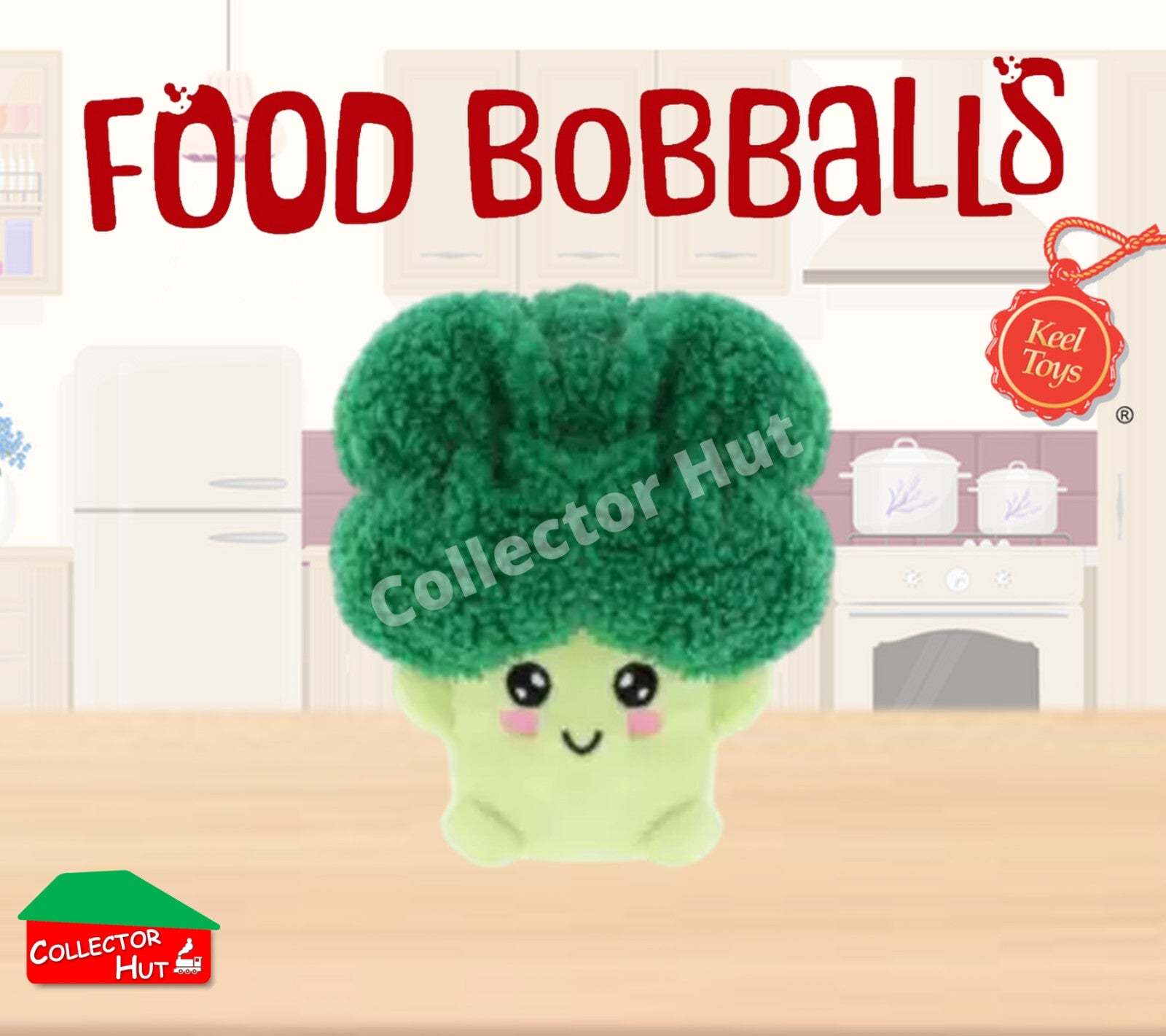 Food Bobballs Plush Toys Super Cute 8cm Collectible Characters from Keel