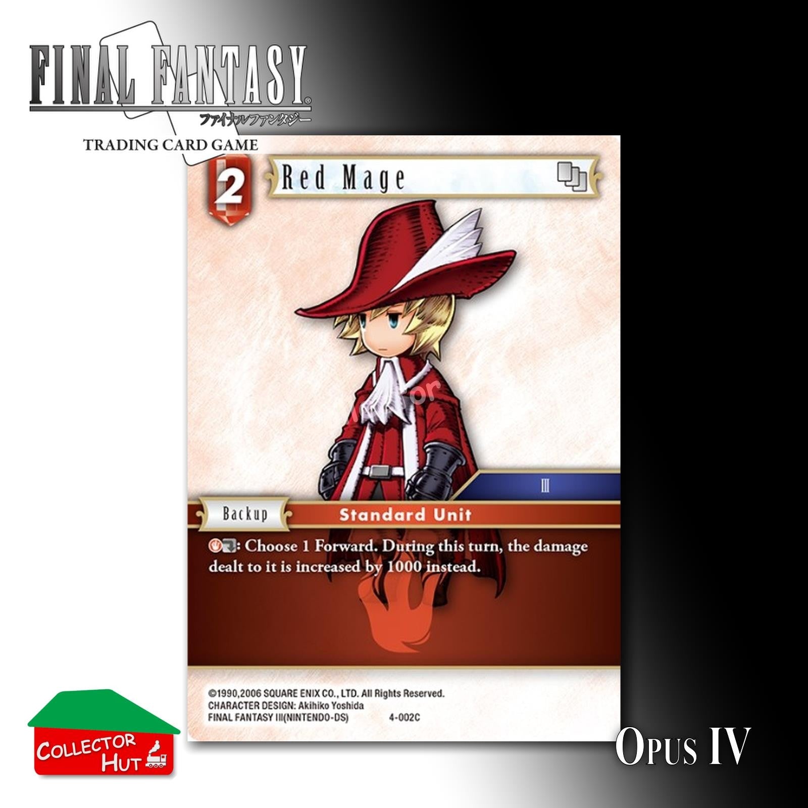 Final Fantasy Trading Card Game OPUS IV 4 FOIL CARDS You Choose