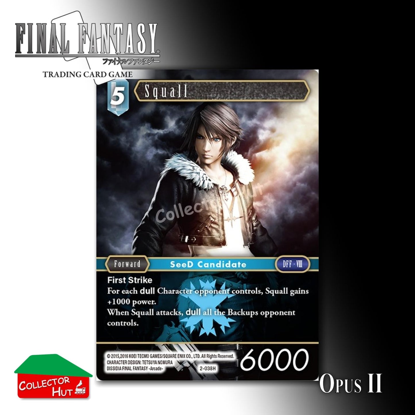 Final Fantasy Trading Card Game OPUS II 2 Singles You Choose