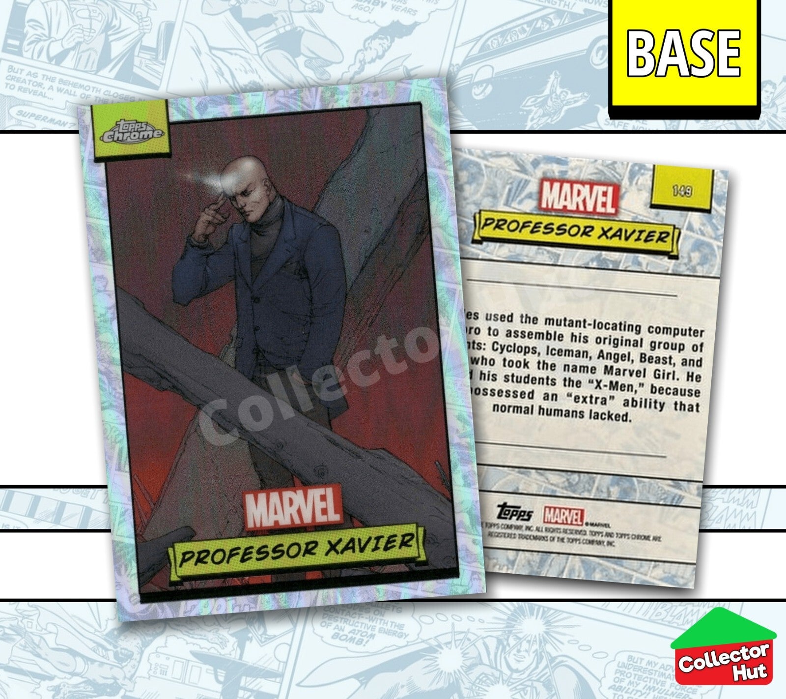 Marvel Topps Chrome 2024 Base Card Collection 1-150 YOU CHOOSE