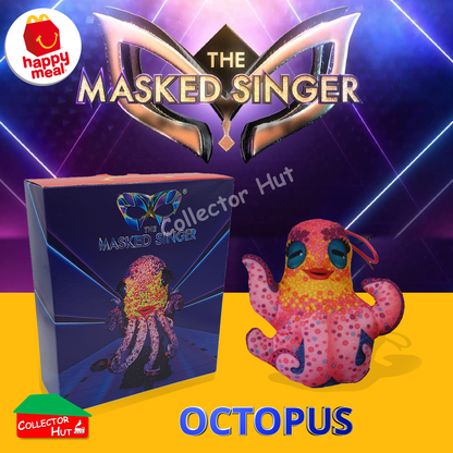 McDonalds Happy Meal The Masked Singer Plush Toys BOXED NEW