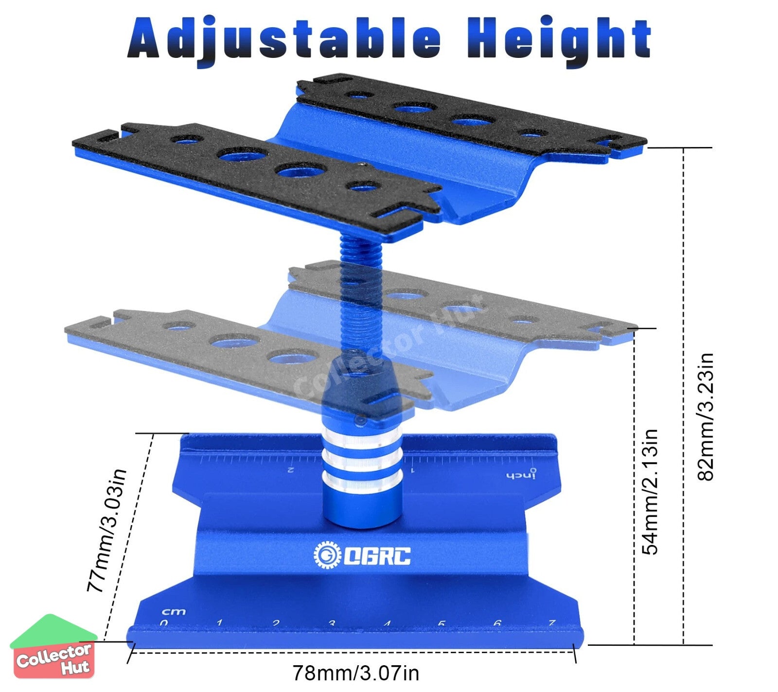 RC Truck and Car Repair Stand Adjustable Workstation 1:10 1:12 1:16 1:18 1:24