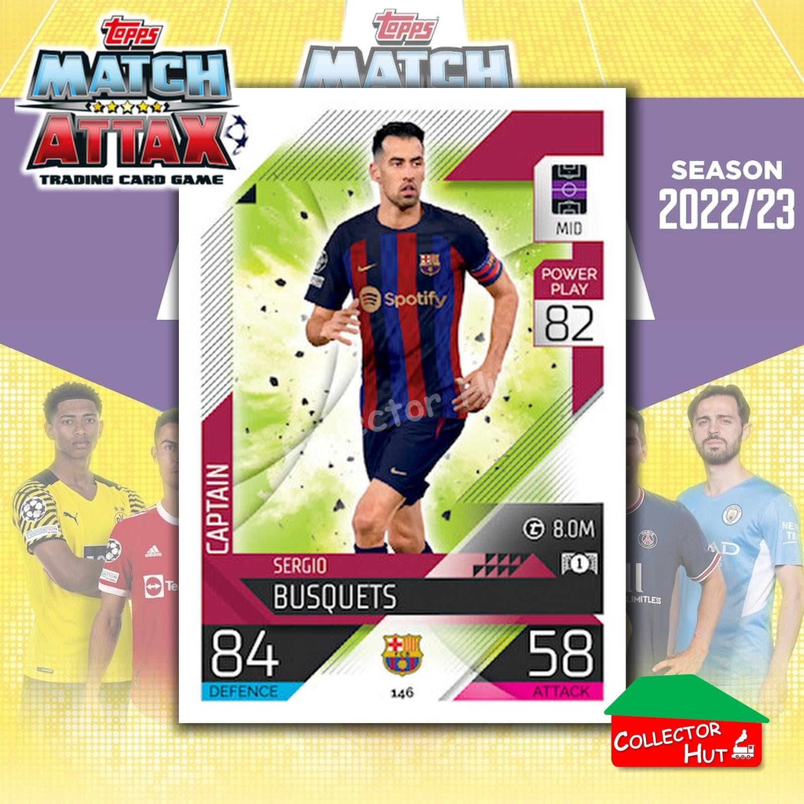 Topps Match Attax Europa Champions League 2022/23 TCG Trading Cards Base 1-189