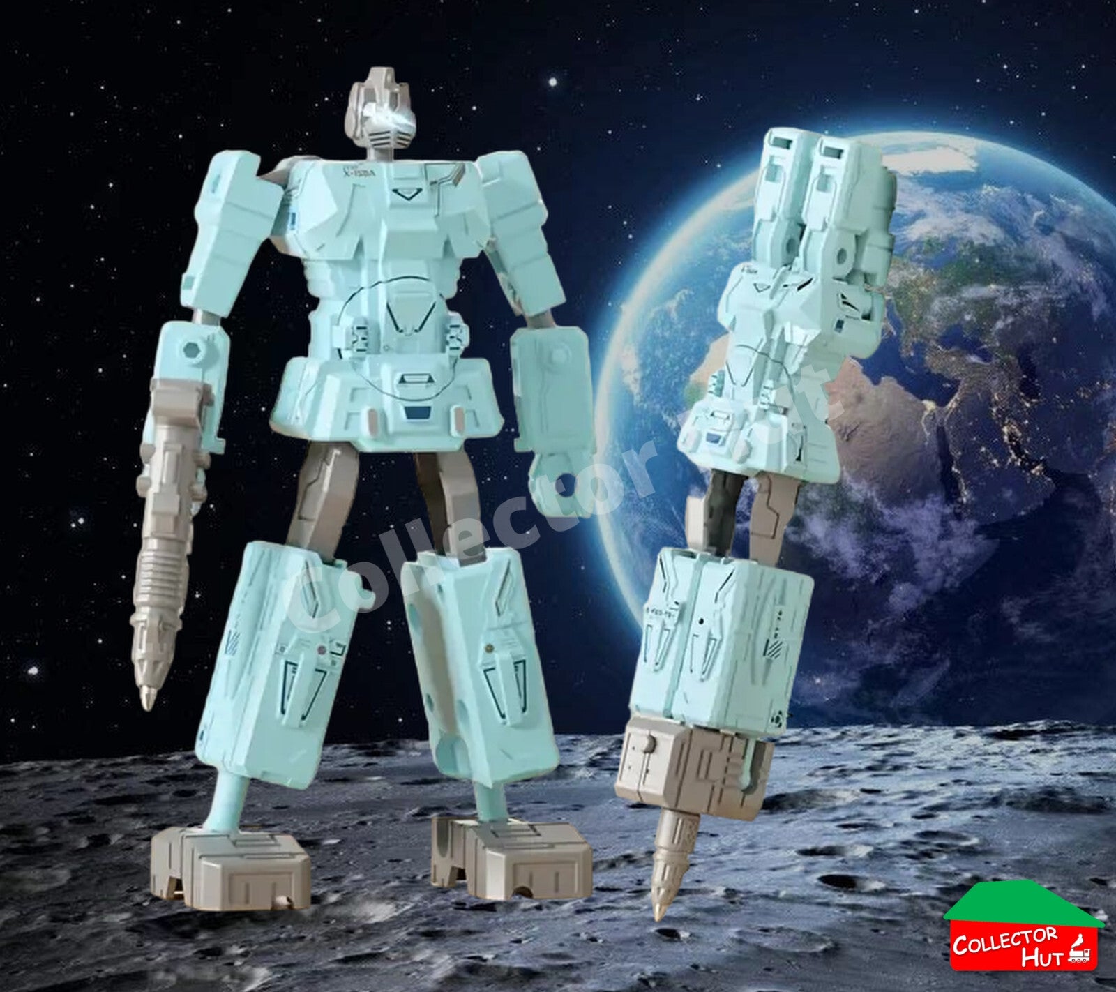 Novelty Transforming Robot Ballpoint Pens Children School Sensory Toy