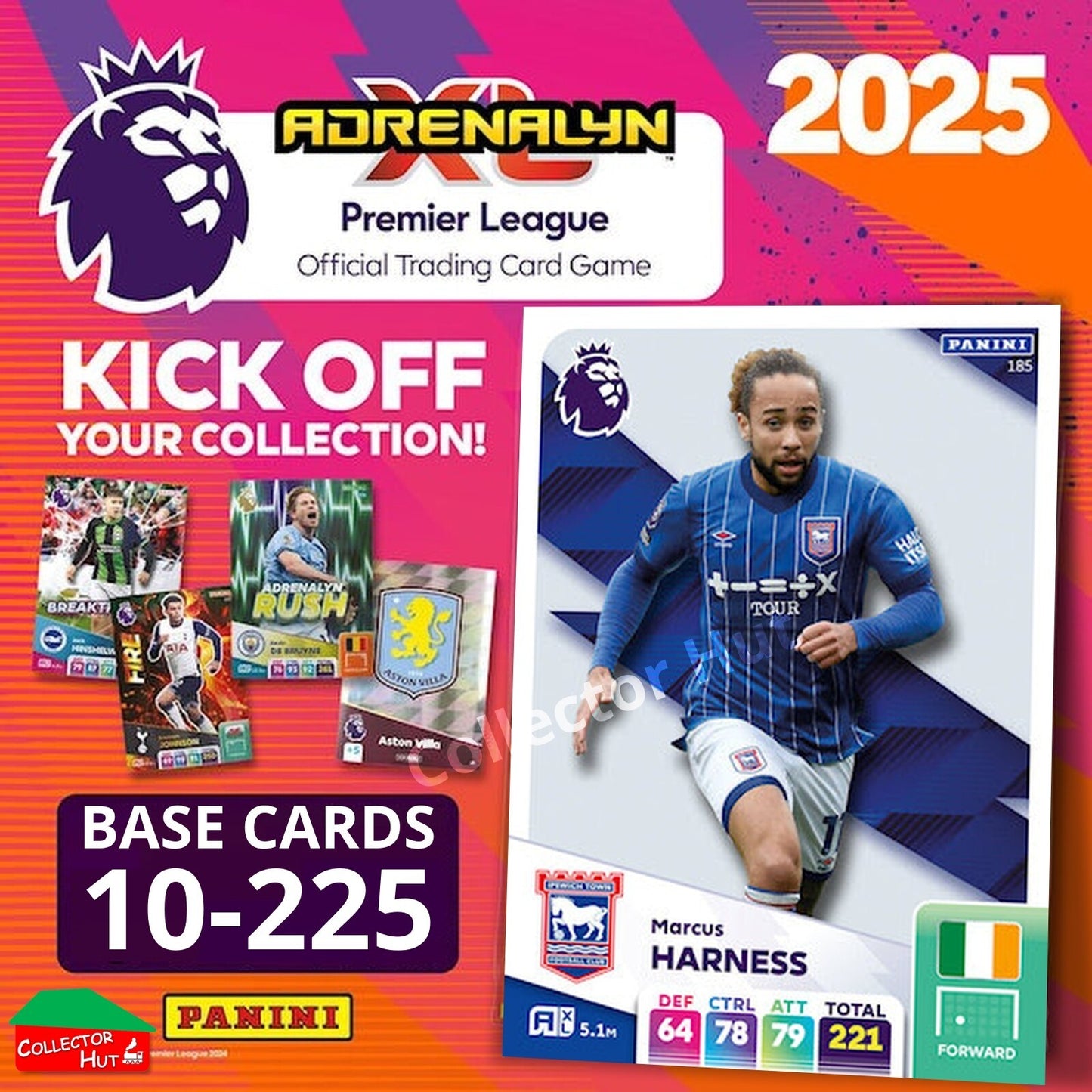 Panini Adrenalyn XL Premier League 2025 2024/25 Base & Foils #10-225